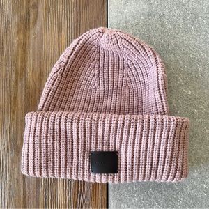 ALL SAINTS Women’s Wool Knit Hat Mauve